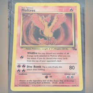 Pokemon Moltres Trading Card